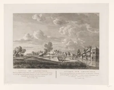 Aanval op Amstelveen, 1 oktober 1787
