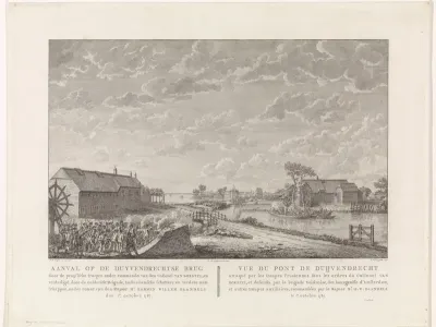 Aanval op de Duyvendrechtse Brug, 1787