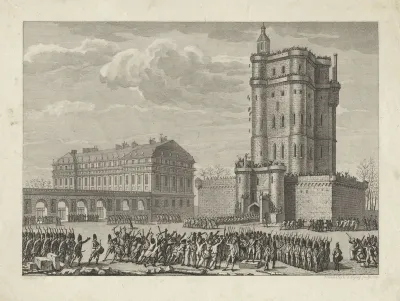 Aanval op het kasteel van Vincennes, 1791