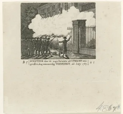 Aanval op Soestdijk, 1787