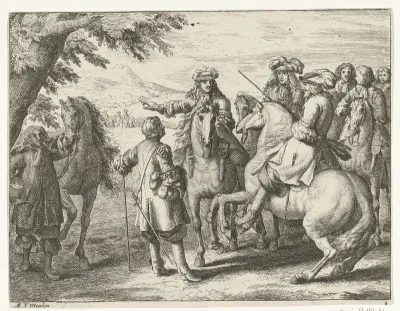 Aanvoerders te paard