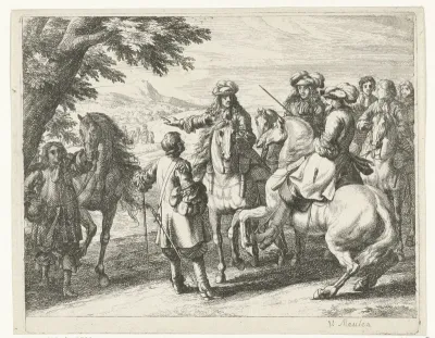 Aanvoerders te paard