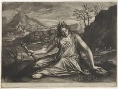 Aarde gepersonifieerd door de godin Cybele