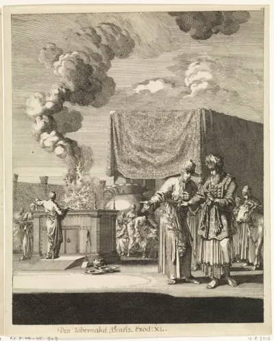 Aäron en priester voor het Tabernakel
