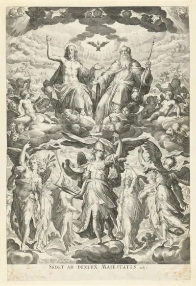 Aartsengel Michaël en de heilige Drie-eenheid
