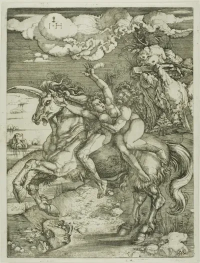Abduction of Proserpine on a Unicorn