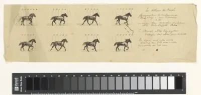 Abe Edgington (naar een foto van Eadweard Muybridge)