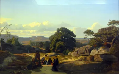 Abélard parle à ses élèves aux alentours de Melun