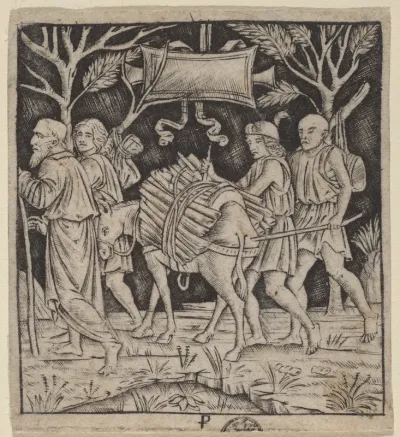 Abraham and Isaac on Their Way to Mount Moriah