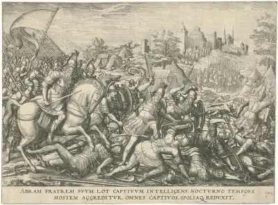 Abraham bevrijdt Lot