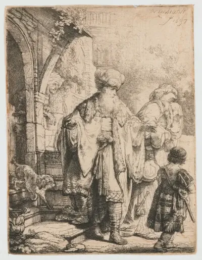 Abraham Casting Out Hagar and Ishmael