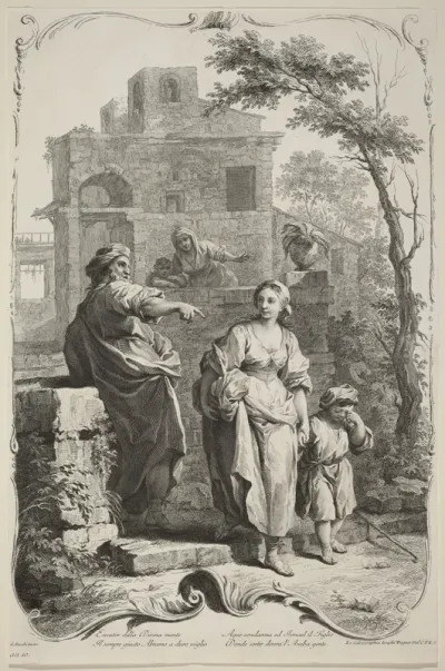 Abraham Dismissing Hagar