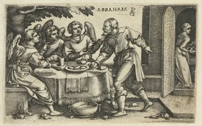 Abraham en de drie engelen