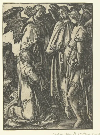 Abraham en de drie engelen
