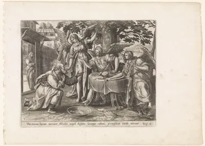 Abraham en de drie engelen