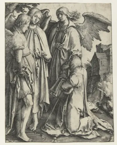Abraham en de drie engelen