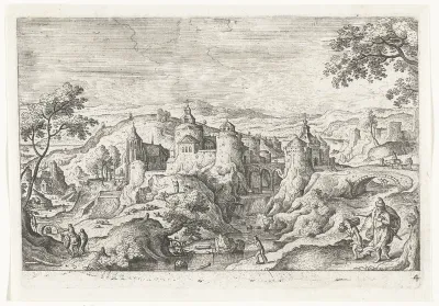 Abraham en Isaak op weg naar de offerplaats