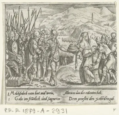 Abraham en Melchisedek