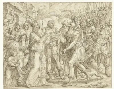 Abraham en Melchisedek