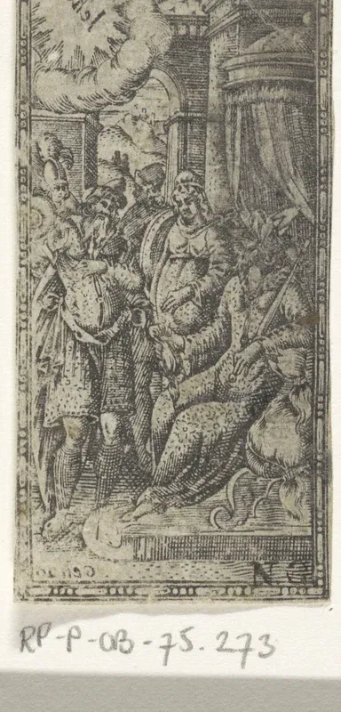 Abraham en Sara bij koning Abimelech