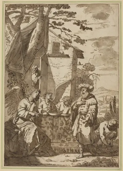 Abraham Entertaining the Angels