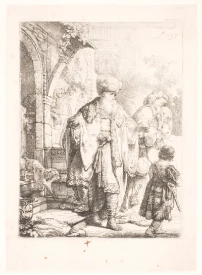 Abraham forstøder Hagar og Ismael