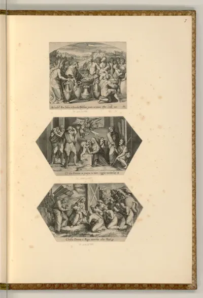 Abraham und Melchisedek; Geburt Christi; Anbetung der Könige