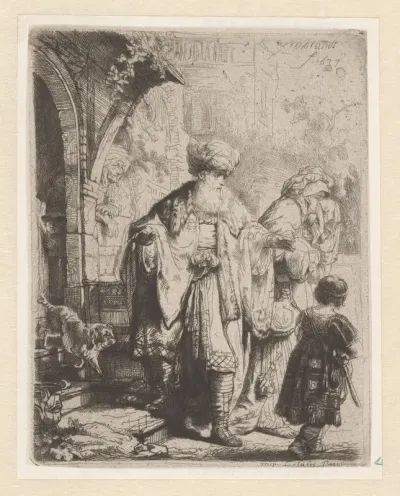 Abraham verstoot Hagar en Ismaël