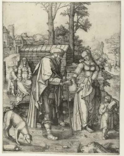 Abraham verstoot Hagar en Ismaël