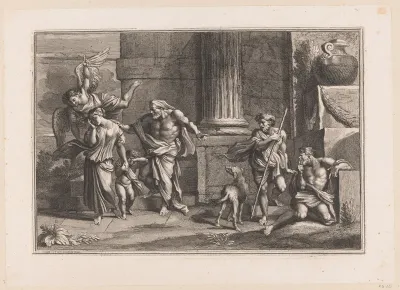 Abraham zendt Hagar weg