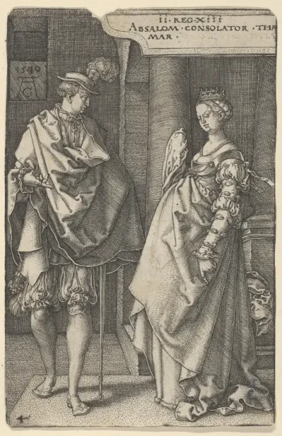Absalom Comforting Tamar