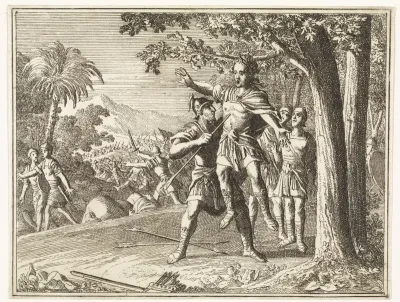 Absalom door Joab gedood