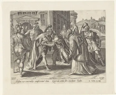 Absalom grijpt naar de macht