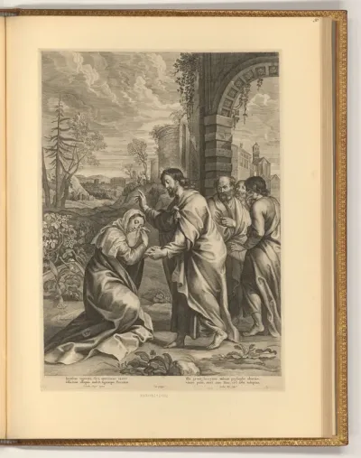 Abschied Christi von Maria