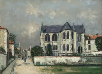 Abside de l'église Saint-Léger
