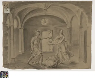 Academic composition study: the beheading of John the Baptist