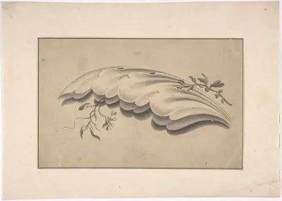 Acanthus Leaf and Flowering Vine Ornament