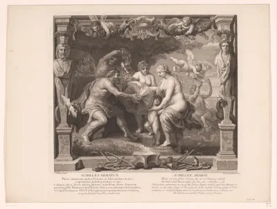Achilles bewapent zich