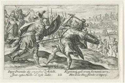 Achilles doodt Hector