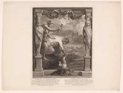 Achilles ondergedompeld in de Styx