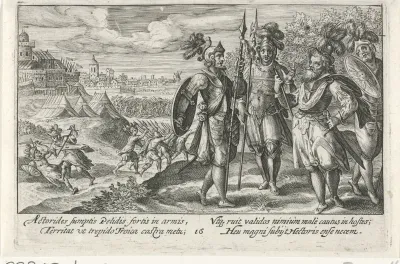 Achilles waarschuwt Patroclus