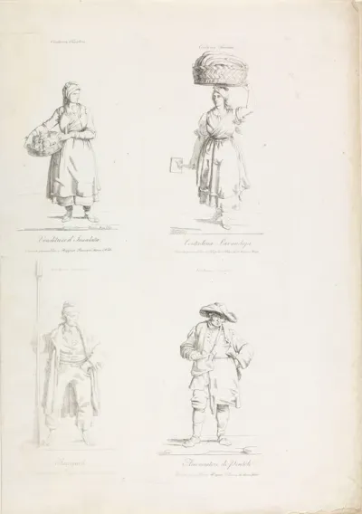 Acht figuren uit Triëst
