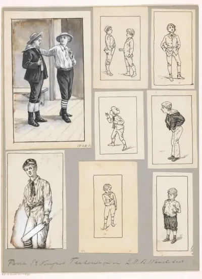 Acht scènes met jongens