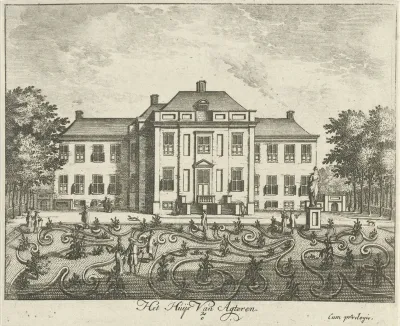 Achtergevel van Paleis Soestdijk