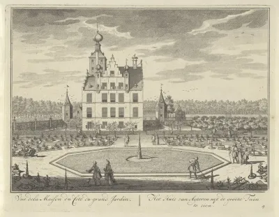 Achterzijde van Kasteel Zuilenstein