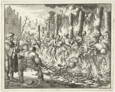 Achttien ketters te Salzburg verbrand, 1528