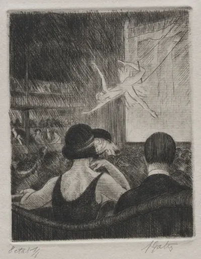 Acrobat at the Music Hall
