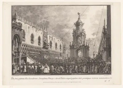 Acrobaten voor het Dogepaleis