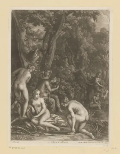 Actaeon en Diana