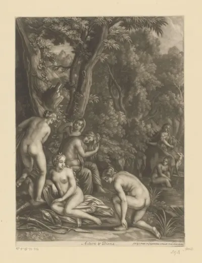 Actaeon en Diana